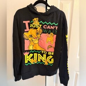 Disney Lion King Graphic Hoodie Sweater Large